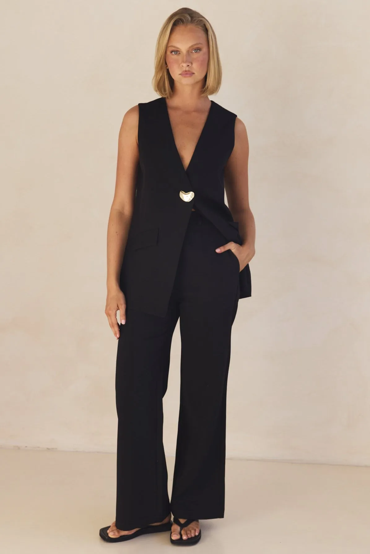 Sophia Vest (Black)