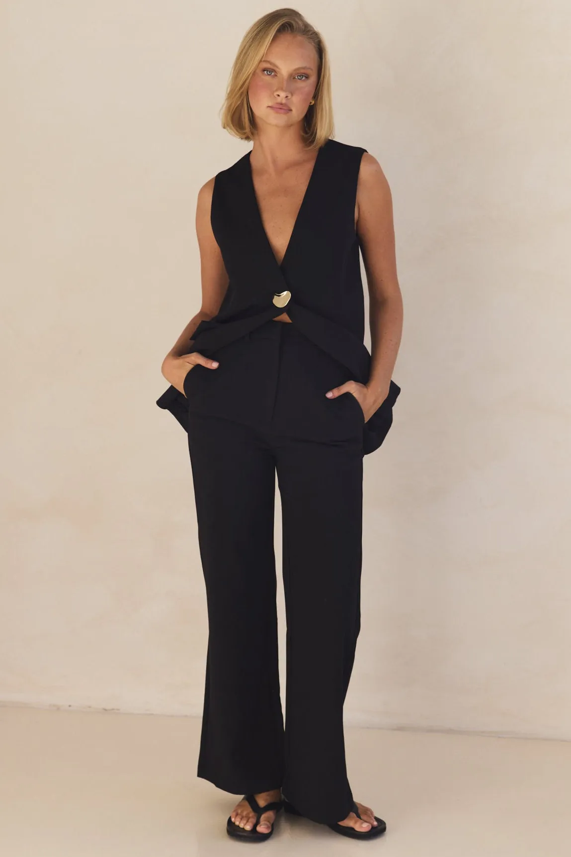Sophia Vest (Black)