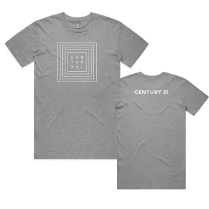 Staple Square Logo Tee - Athletic Grey - ON SALE