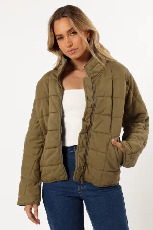 Sutton Jacket - Light Olive