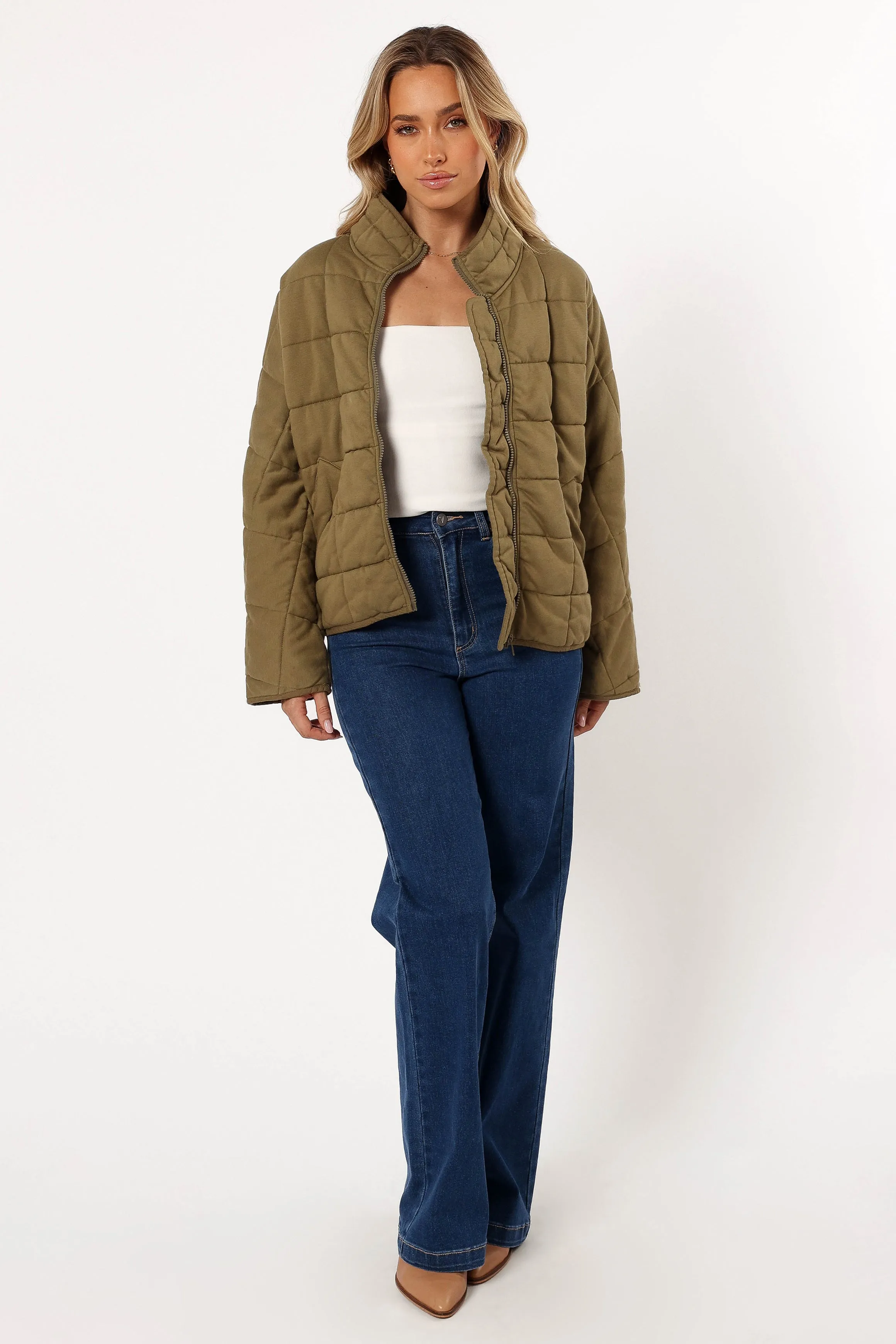 Sutton Jacket - Light Olive