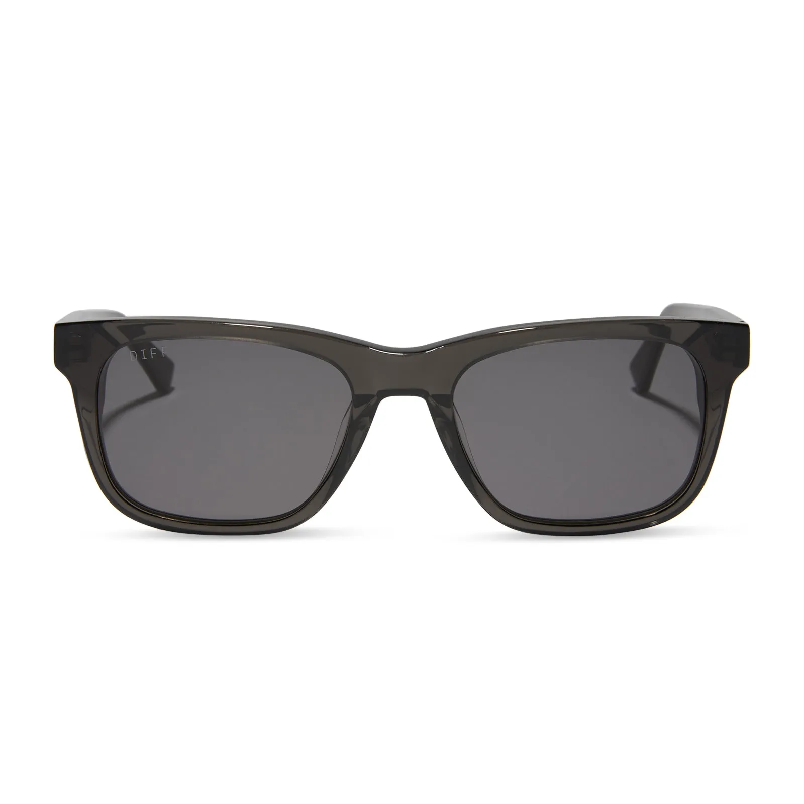WESLEY - BLACK SMOKE CRYSTAL   GREY   POLARIZED SUNGLASSES