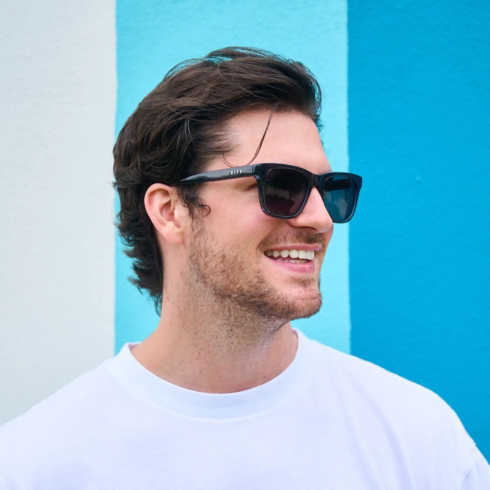 WESLEY - BLACK SMOKE CRYSTAL   GREY   POLARIZED SUNGLASSES
