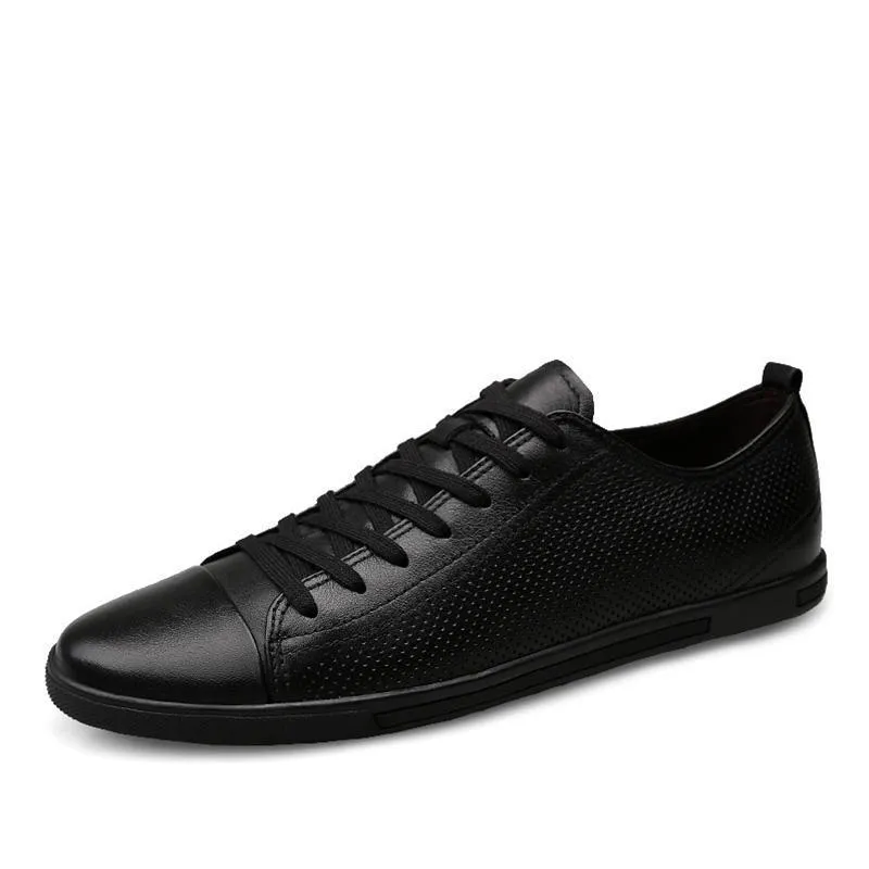 West Louis™ Genuine Leather Breathable Comfortable Shoes