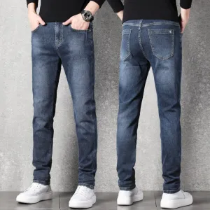 West Louis™ Stretch Slim Fit Fashion Designer Denim Jeans