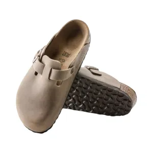 Women's Boston (Oiled Leather) - Tobacco Brown